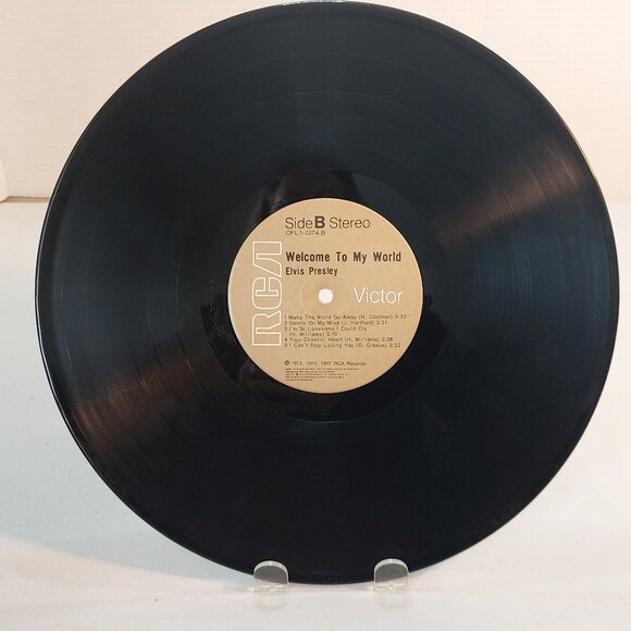Elvis Presley ~ Welcome To My World (Vinyl LP, 1977) - Picture 3 of 4